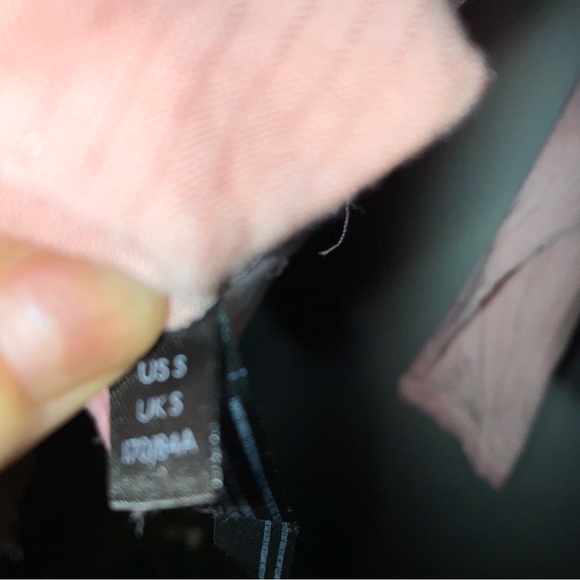 5/$20 Urban Outfitters Out From Under distressed oversized pink long sleeve S - Picture 14 of 16